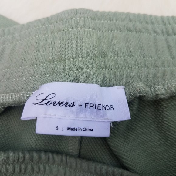 Lovers + Friends green lounge wear joggers size small - Picture 4 of 5